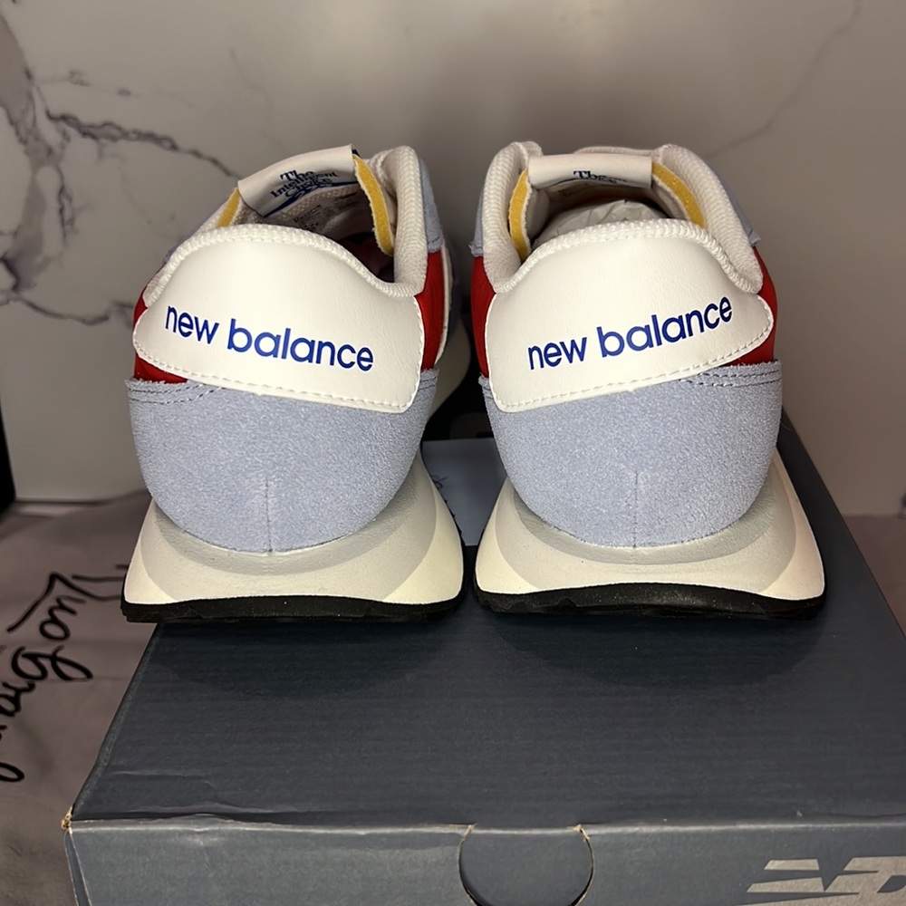 Mens NIB New Balance 237 red and blue size 9 - Picture 7 of 16